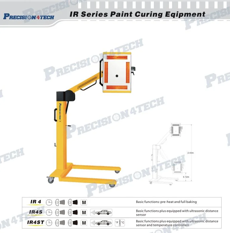 Hot Sale IR Series Infrared Paint Light/ New Design Paint Light for Paint Booth