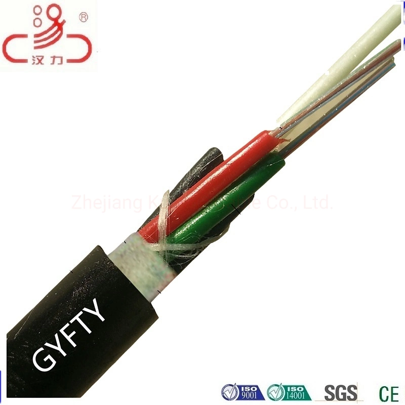 Sample Customization Single Mode Fiber Optical Cable GYFTY Optical Fiber Micro Cable