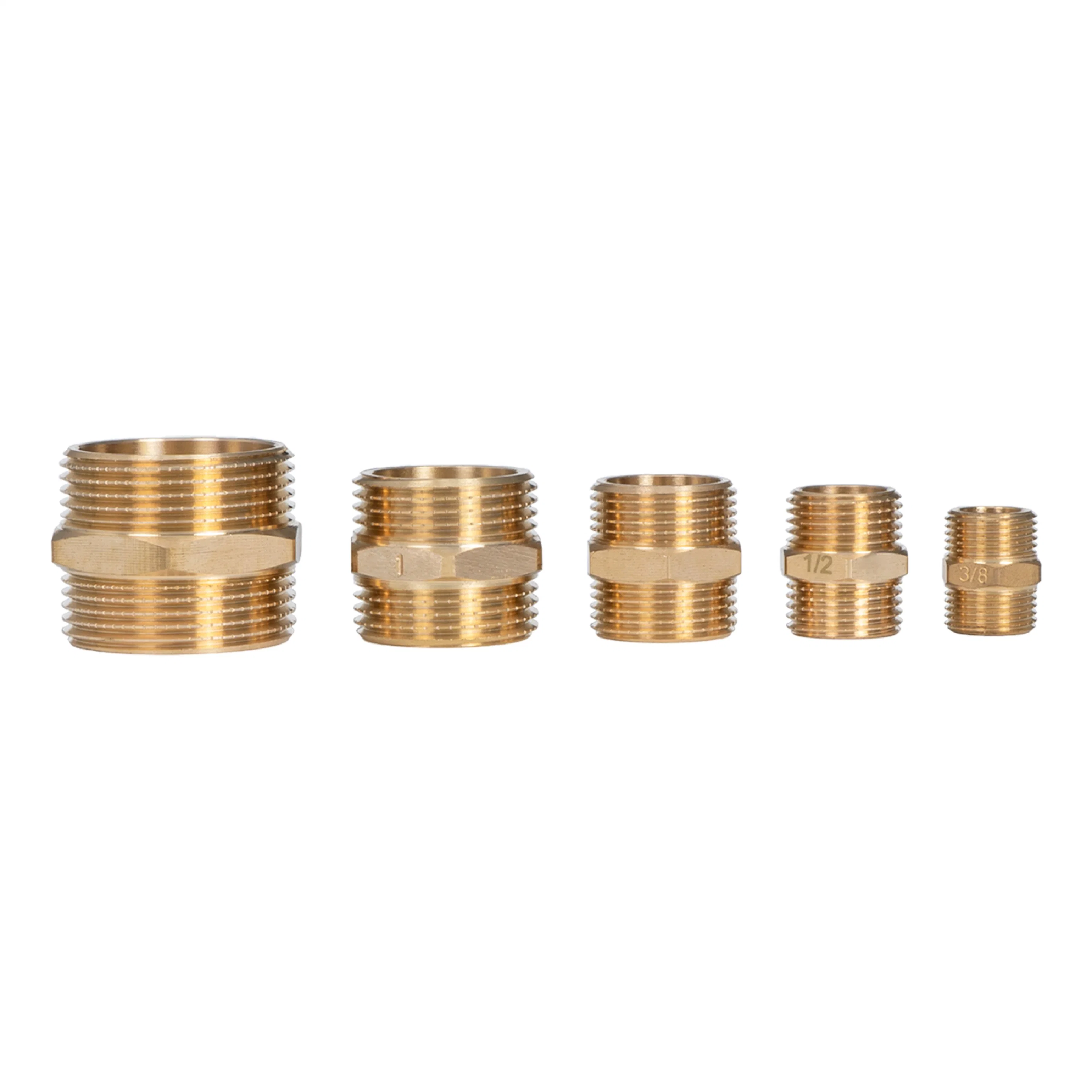 OEM Brass Hexagon Nipples Pex Plumbing Materials