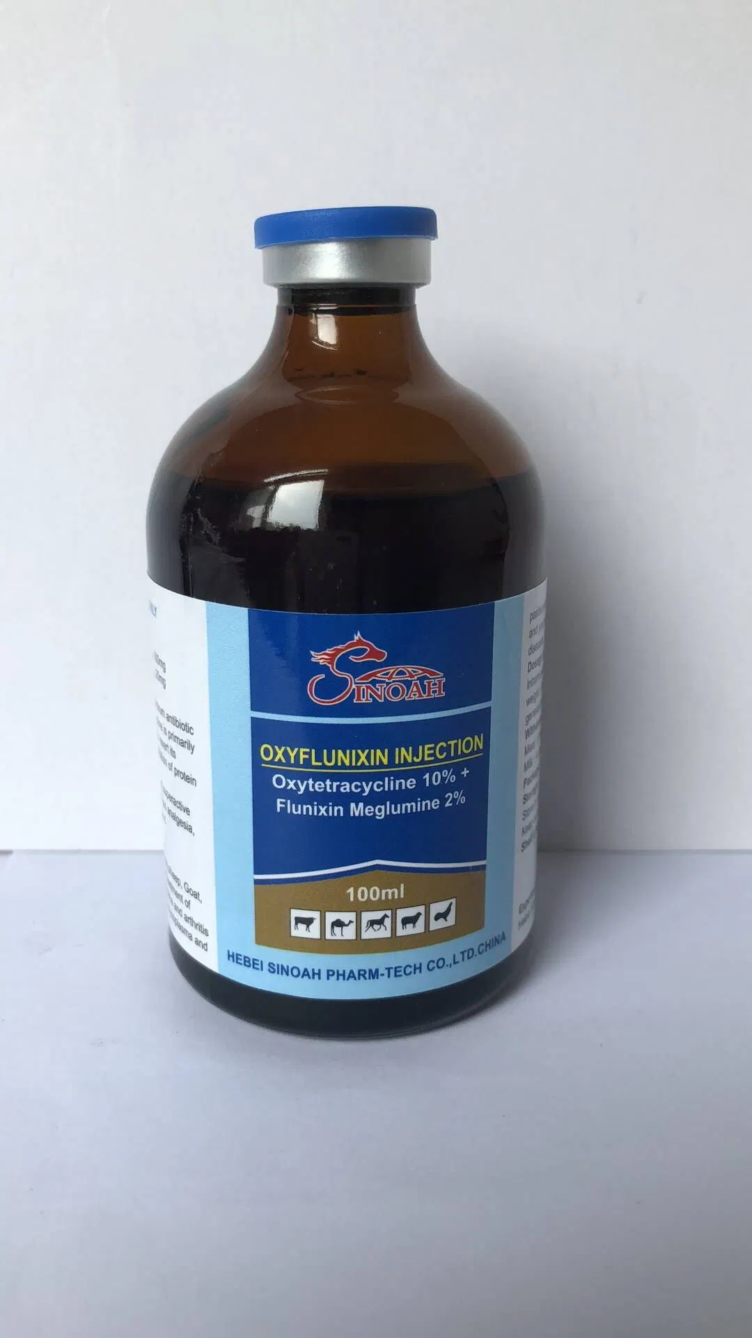 GMP Veterinary Medicines Oxytetracycline and Flunixin Meglumine Injection