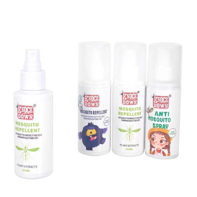 Pest Control Natural Mosquito Repellent Spray OEM Natural Formula Child Mosquito Repellent Spray