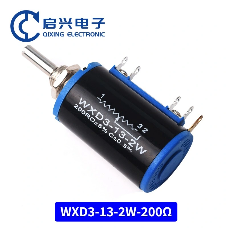 El potenciómetro de bobinado Multiturn Wxd3-13-2W 220 Ohm