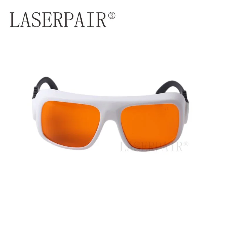 180-540nm Od 5+ Wide Adjustable Over Eyeglasses Laser Safety Goggles Custom Logo Frame 36