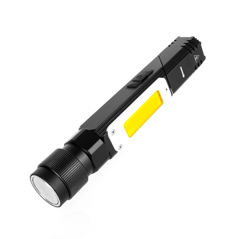 LED Work Light USB Charging Aluminum Alloy Flashlight 360 Rotating with Magnetic Inspection New Headlamp