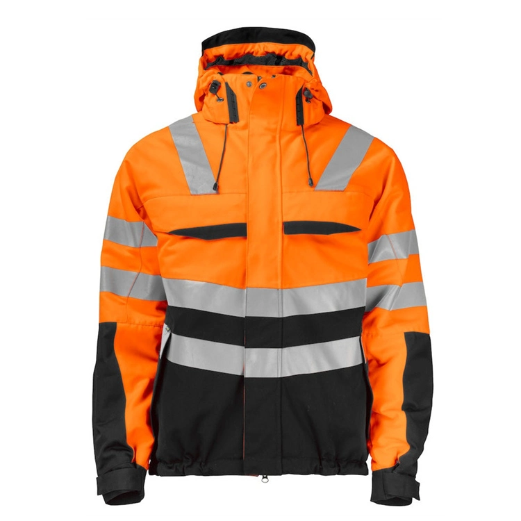 Veste de travail de chaussée Hi Viz travailleur de la sécurité de l'aéroport de construction