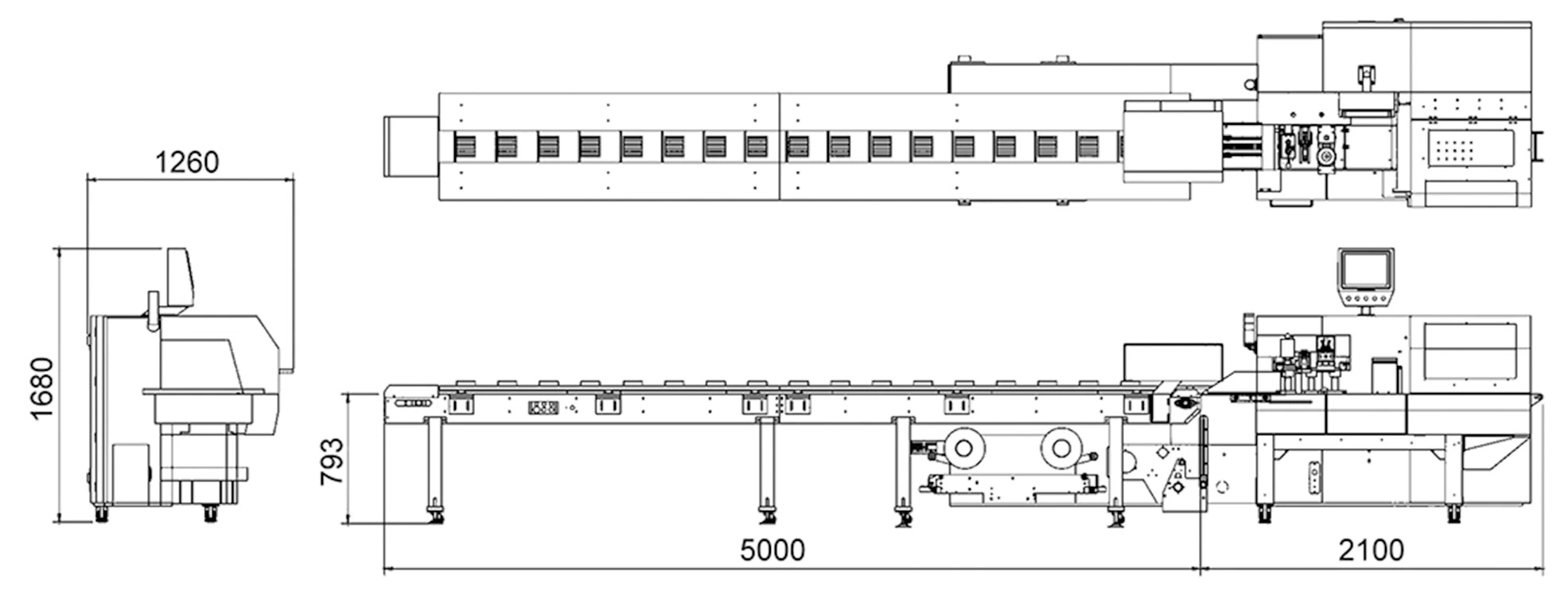 Bread Sacima Multi-Bag Second Packing Machine