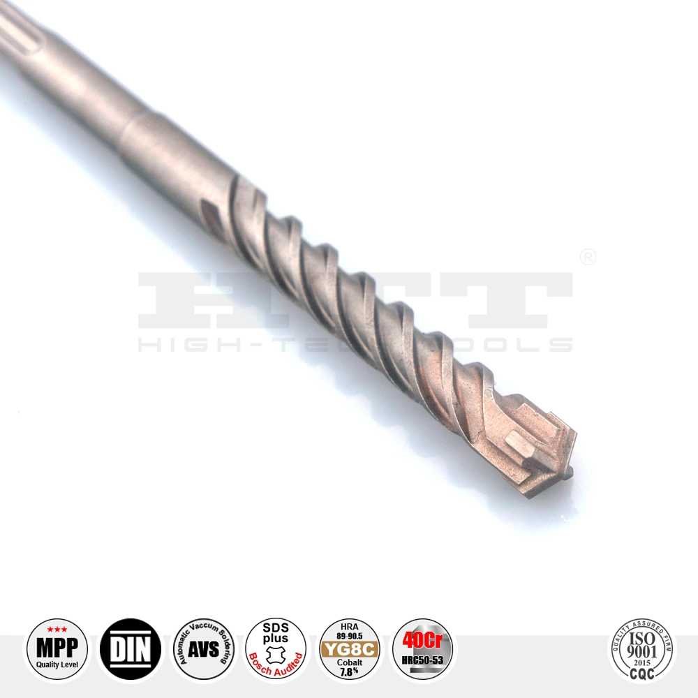 Cross 4cutter Hammer Drill Bit SDS-Plus with 4flutes