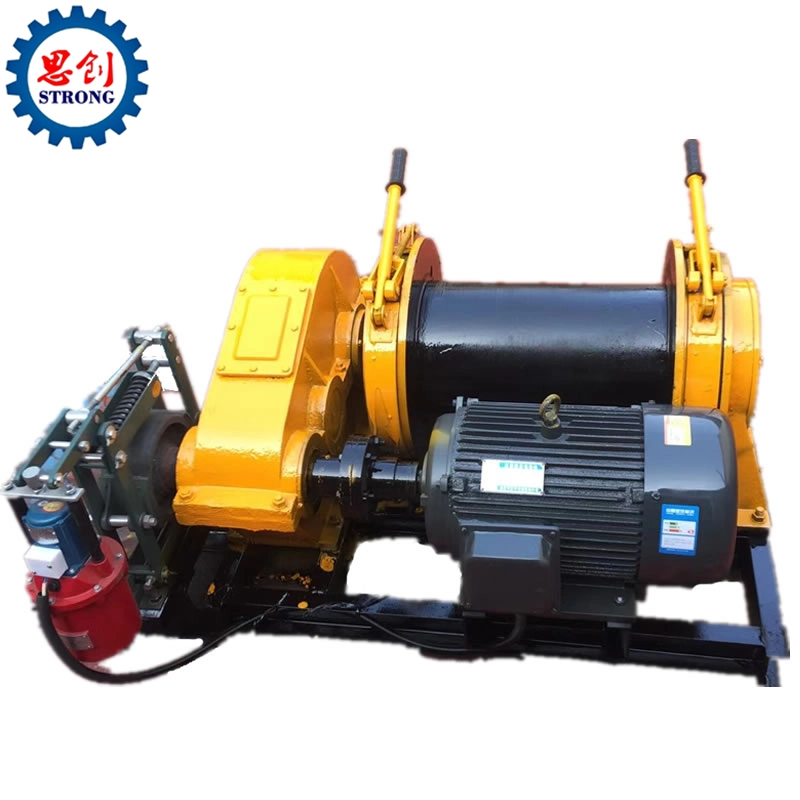 Low Speed Manual Operation Hydraulic Winch Electric Engine Windlass