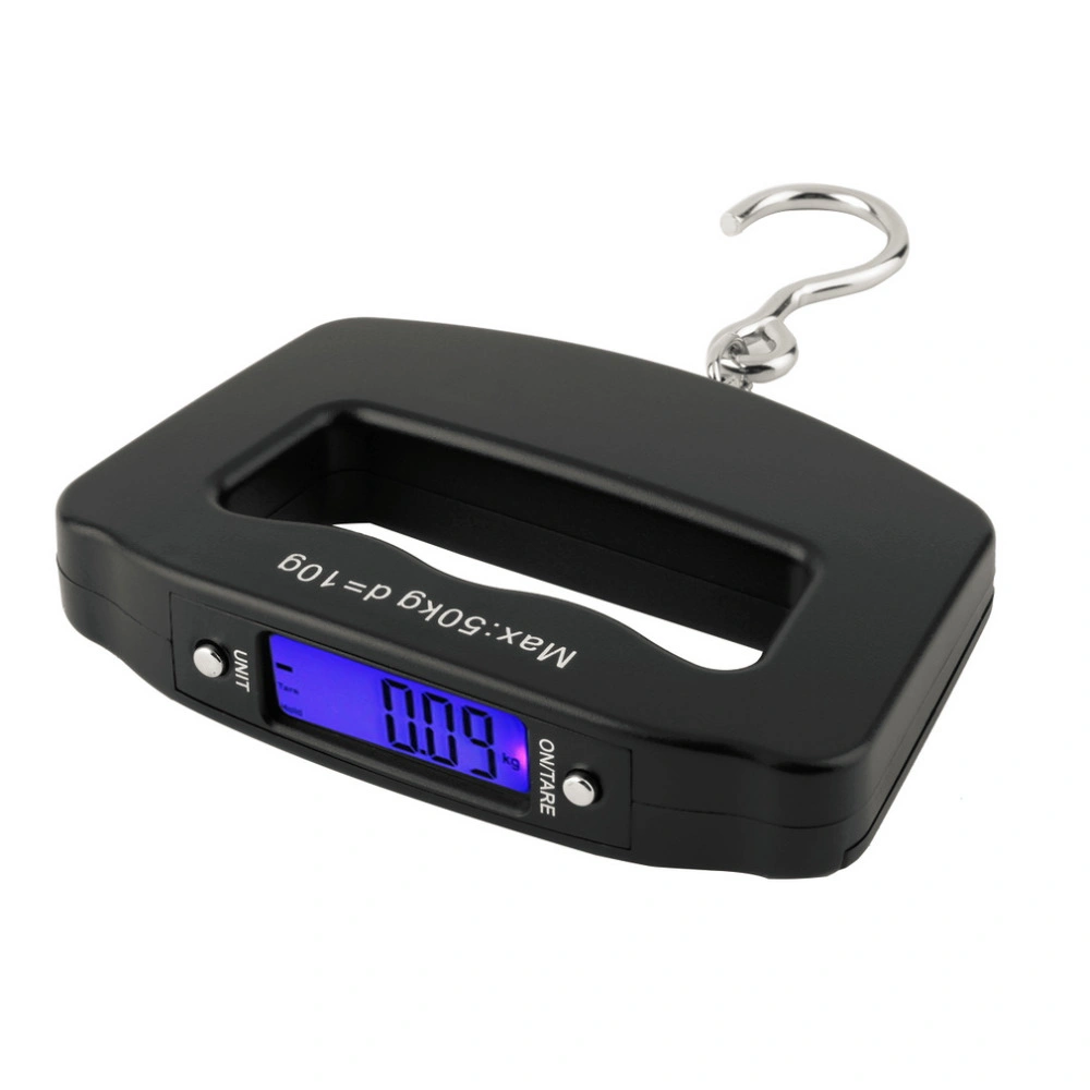 Mini Handheld 50kg/10g LCD Digital Fishing Hanging Electronic Pocket Scale