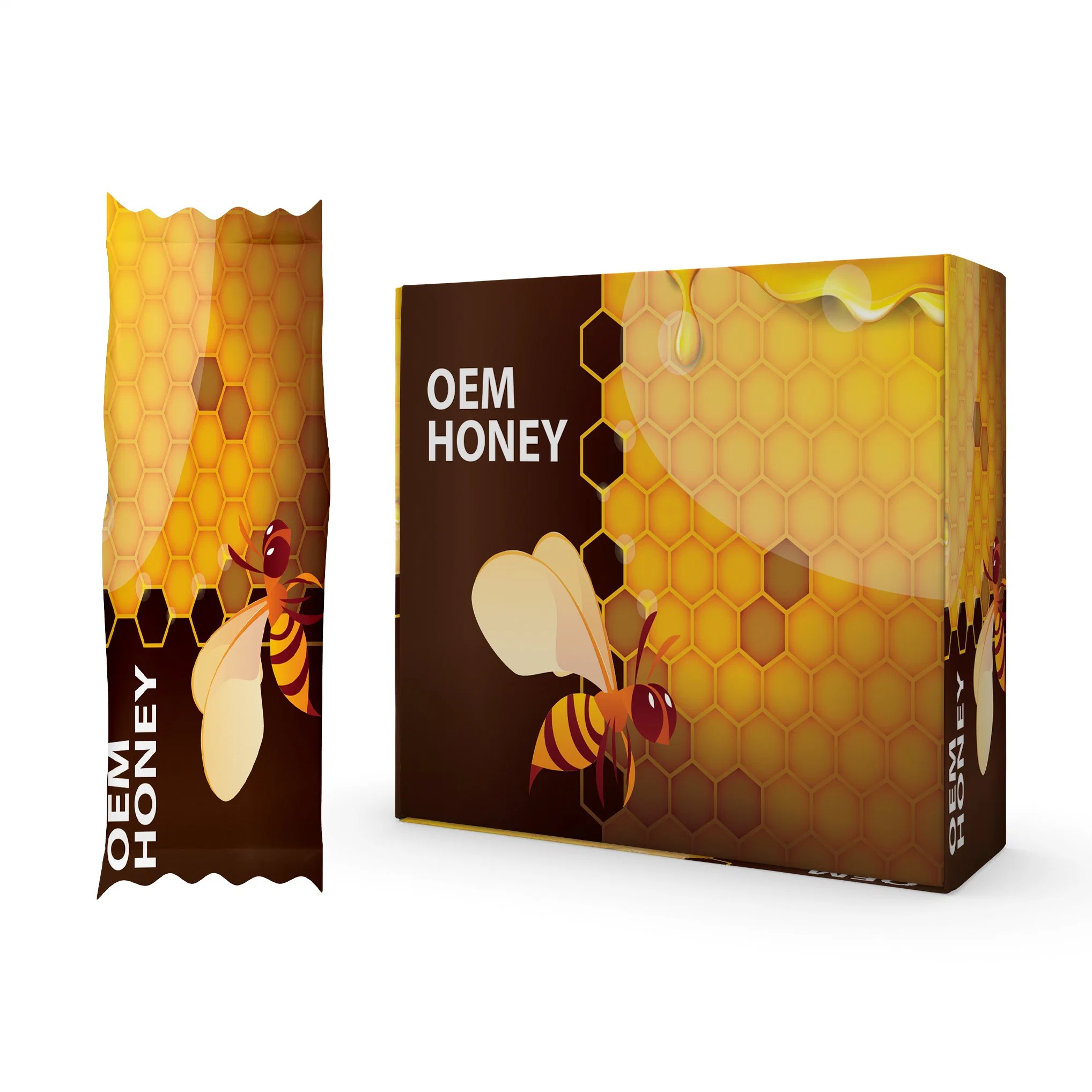 Wholesale/Supplier 100% Natural Supply Pure Quality 12 Sachet Sweet Honey Box