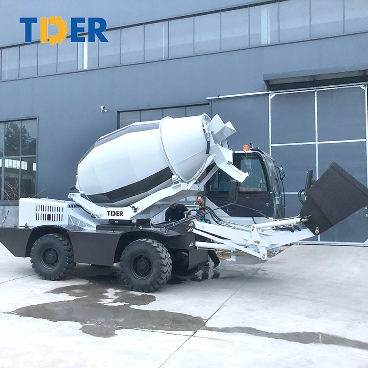 Tder Fobs Cabin 3 Cubic Meters Diesel Concrete Mixer Cheap Cement Mixers for Sale