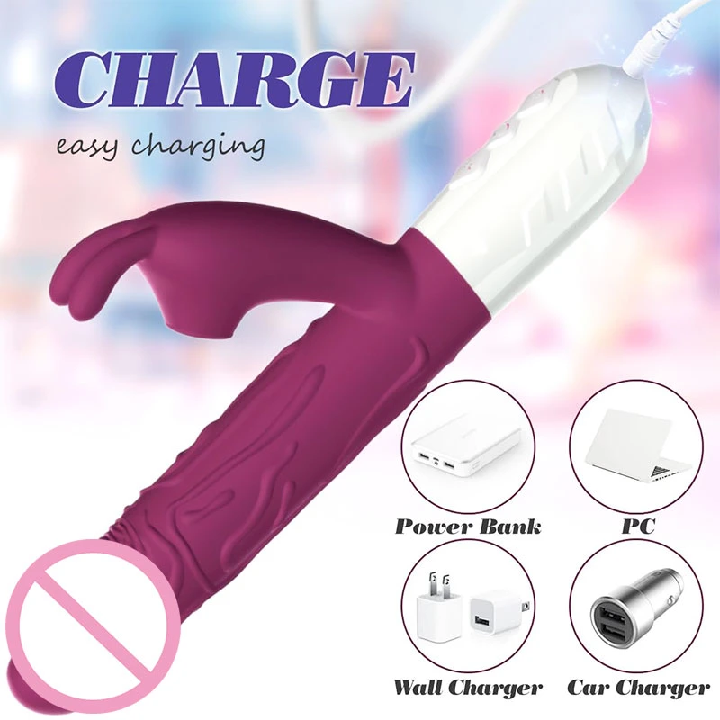 7 Strong Vibration Modes and Heating Functions G-Spot Vibrator