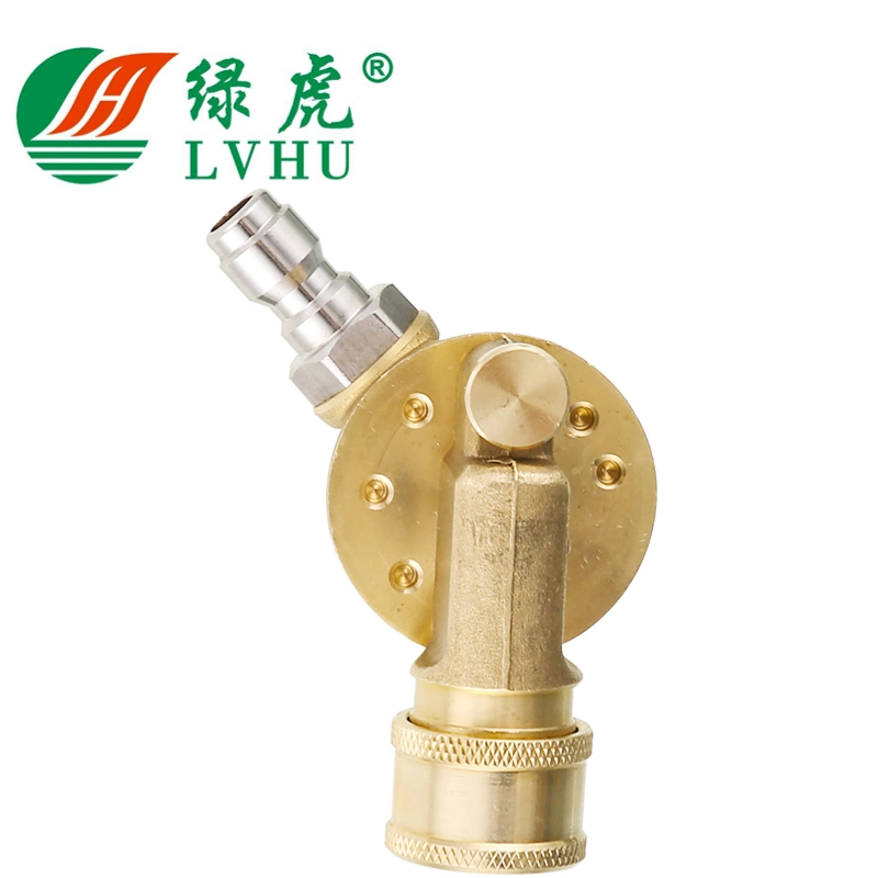 270 Degree Pressure Washer Fittings Hose Pipe Connector Quick Connecting Pivoting Coupler