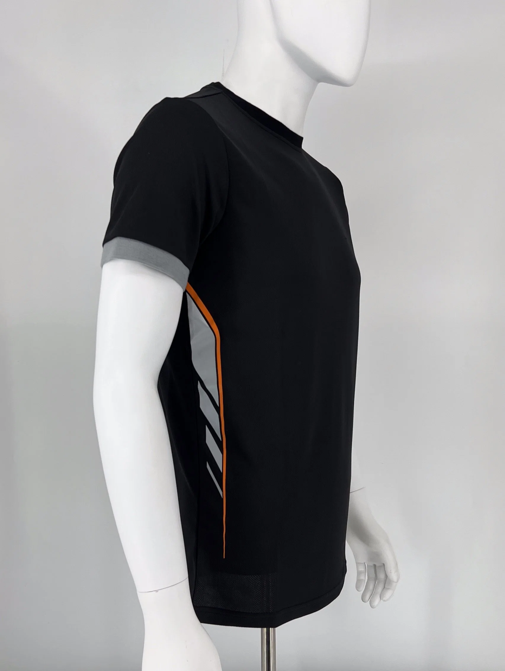 Sommer Black Fashion Herren Sport Kurzarm