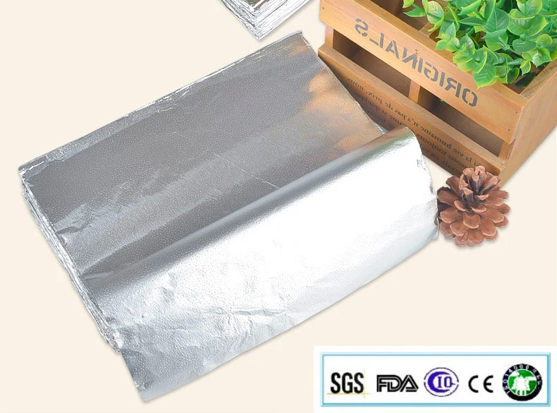 Household Use Oil Free Pop up Foil Sheets for Roasting