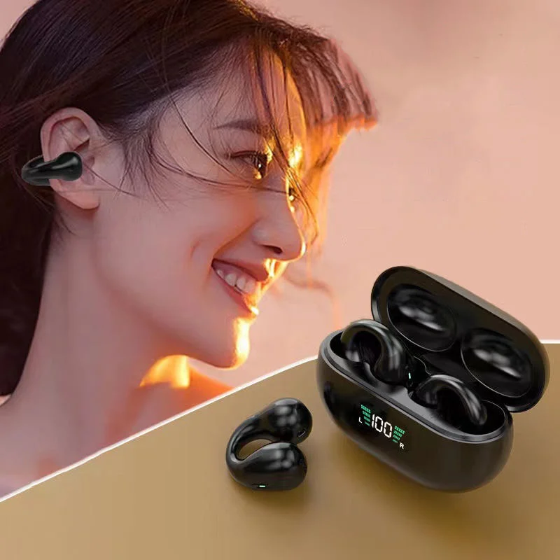 Novedades Novedades 2023 Blue Tooth Wireless Clip On Auricular Sport gancho auricular intrauditivos auriculares intrauditivos