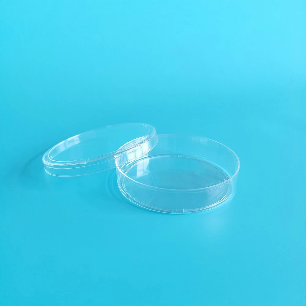 Microbiology Factory Servicebio Breathable Treat Round Sterile Plastic Cell Culture Petri Dish