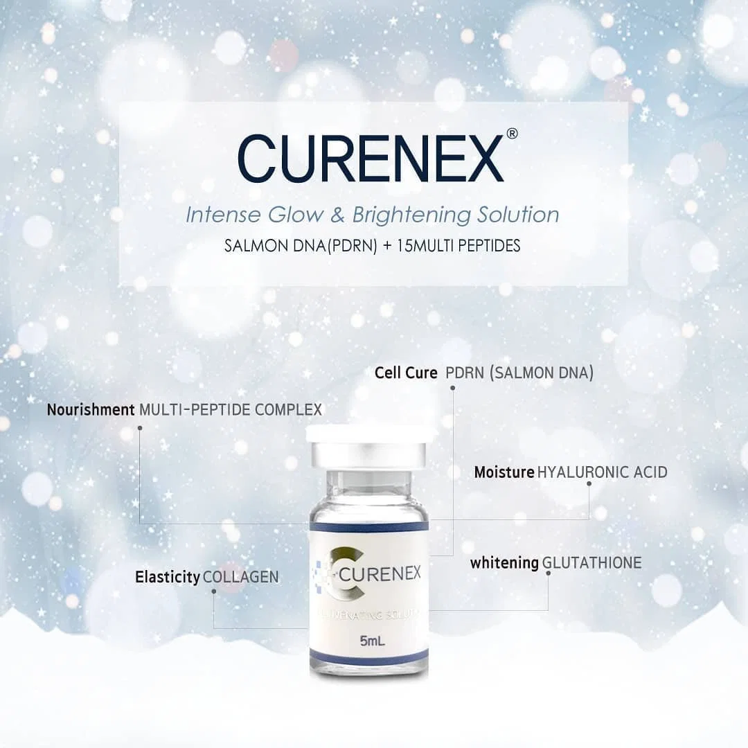 Best Quality Curenex Intense Glow & Shine Pdrn Rejuvenating Skin Booster Hyaluronic Acid Curenex Intense Glow Salmon DNA Salmon Curenex Chemical	Skin Care