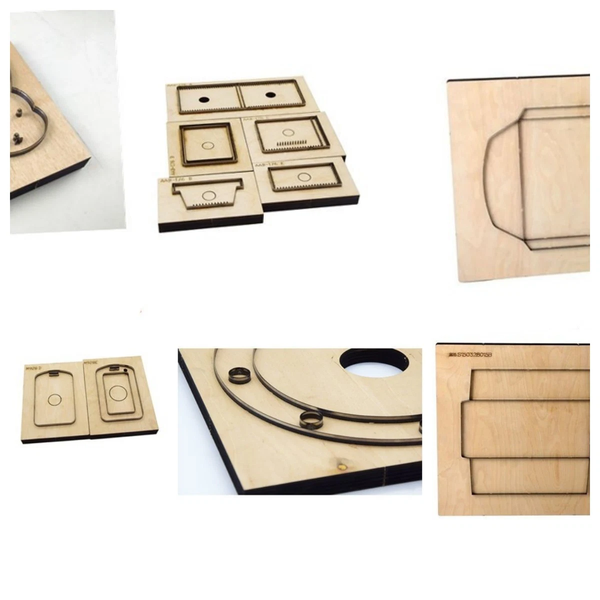 Fabrication de matrices laser CNC 2440 X 1220 de haute qualité Contreplaqué