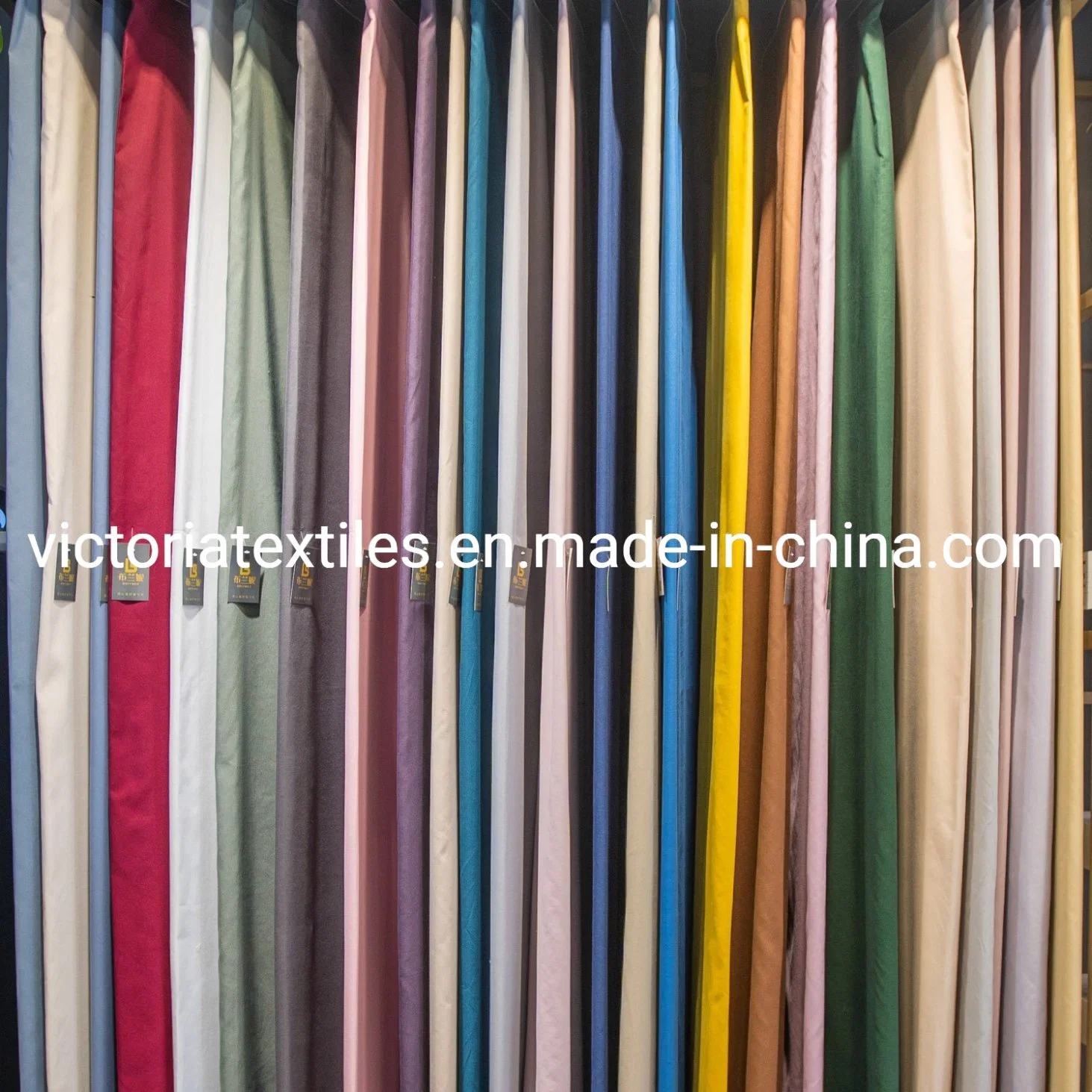 Polyester Dyed Microfiber Bedding Fabrics, Super Soft, Over Hundred Colors for Choose!