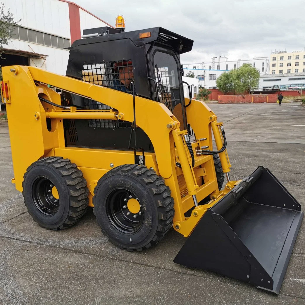 Brand-New Chinese Mini Wheel Skid Steer Loader: 5-Ton Capacity with a 3.0m3 Rock Bucket &ndash; Competitive Pricing