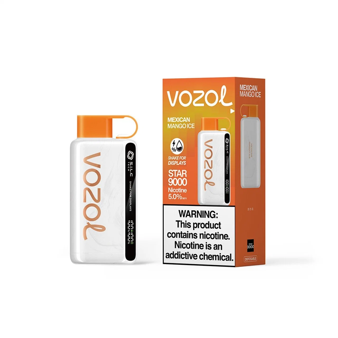 Vozol Star 9000 Gear 5000 7000 10000 puffs haute qualité Nouvelle cassette jetable