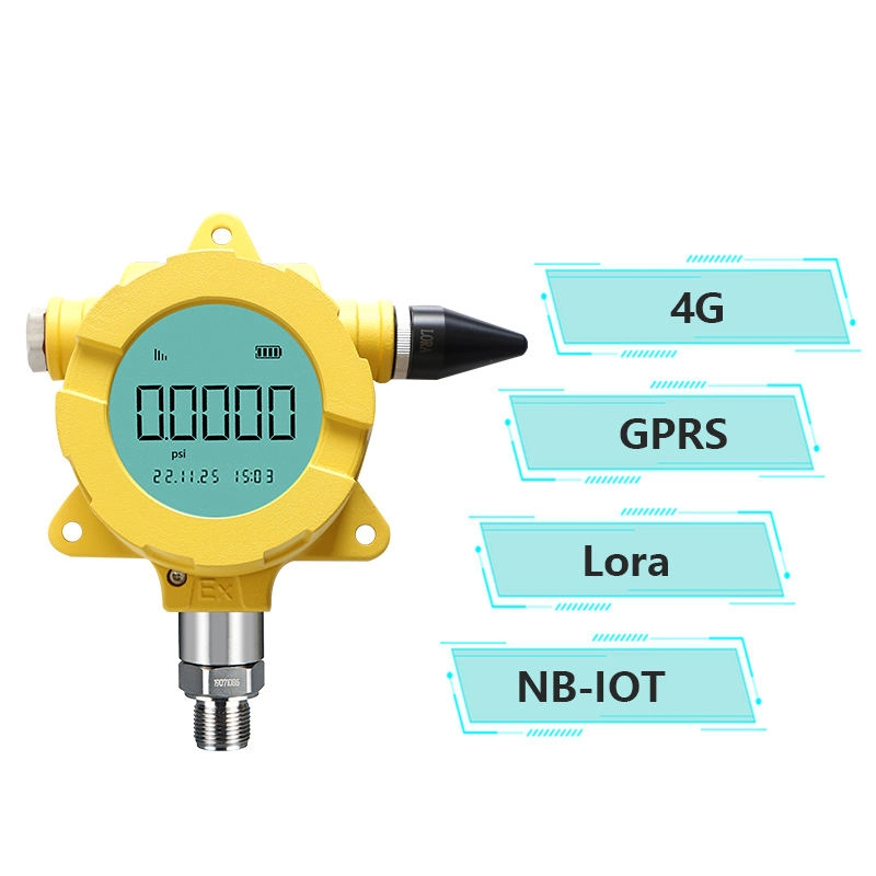 Transmisor de sensor de presión inalámbrico GPRS 4G a prueba de explosiones