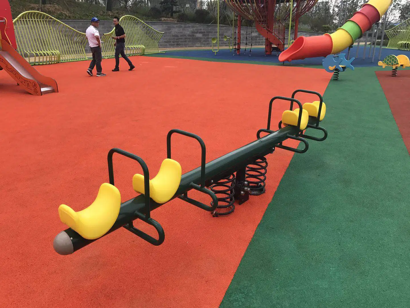 Amusement Park Kids Toy Children Playground Equipment Outdoor Seasaw for Wd-050303