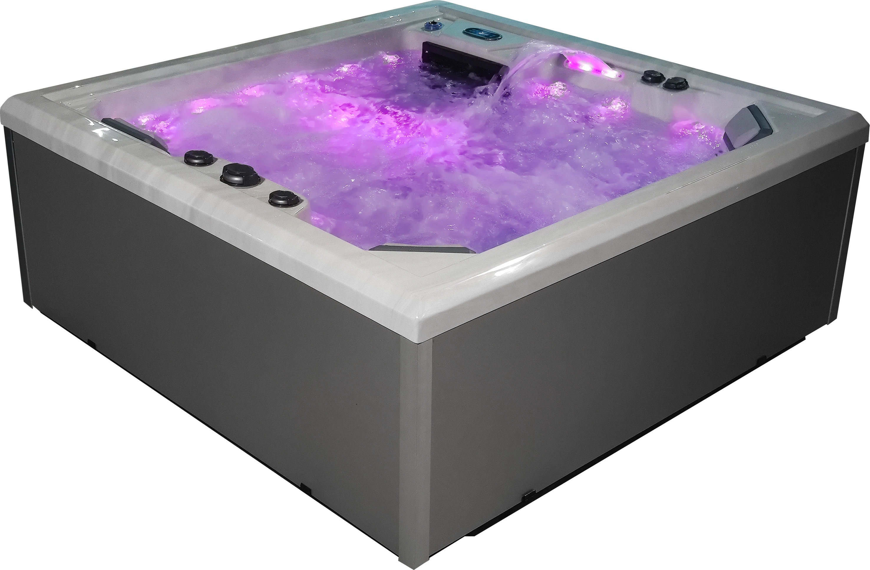 Balboa New Square Chinese Supplier Hot Tub Outdoor SPA