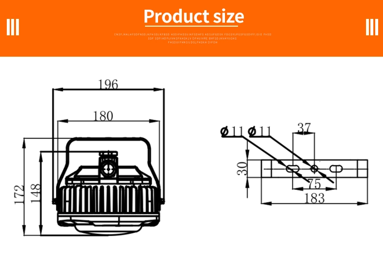 Atex Approved LED Explosion Proof Light IP66 Flood Light 20W/25W/30W China Professional Lighting Supplier