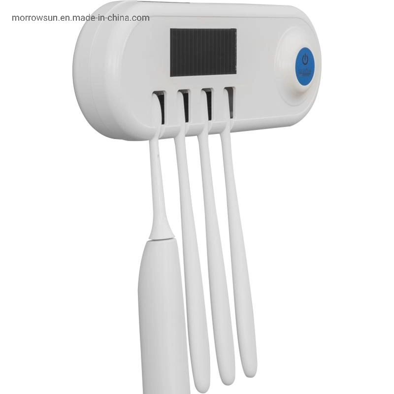 2023 New Style Rechargeable UVC Cheapest and Simple IP65 Waterproof Toothbrush Sterilizer in The Bathroom