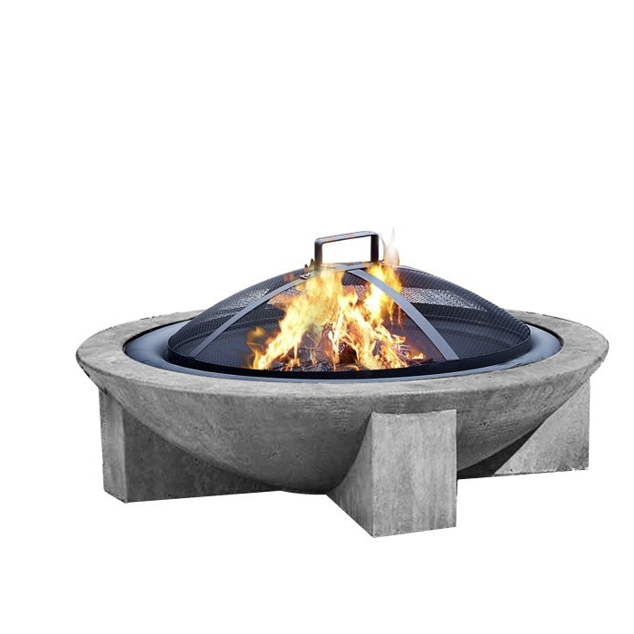 OEM Accepted Durable Modern 27inch Outdoor Fireplace Wood Burning Fire Pit Table