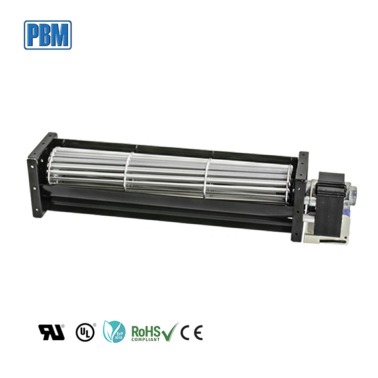 Blade profesional de equipos industriales eléctricos de motor de flujo transversal ventilador tangencial de ventilador de torre