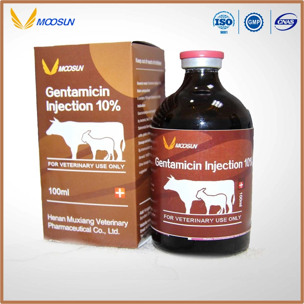 Veterinary Medicines Animal Drug 10% Gentamicin Sulfate Injection