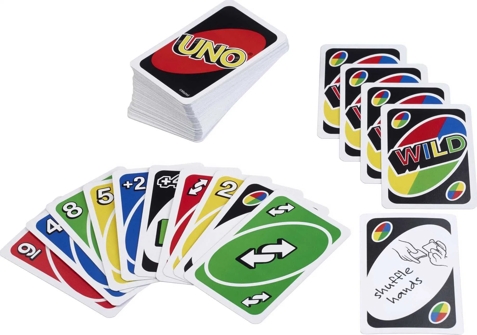 Uno Family Card Game تشغيل البطاقات الحفلات الترفيه الطاولة ألعاب