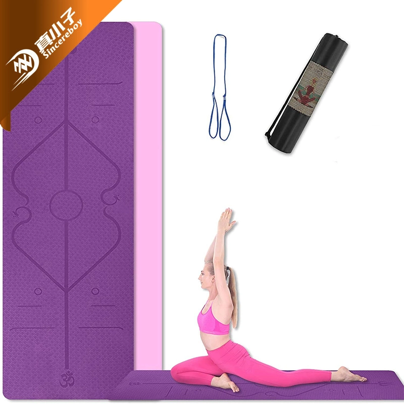 Non-Slip TPE Rubber Foam Gym Yoga Mat