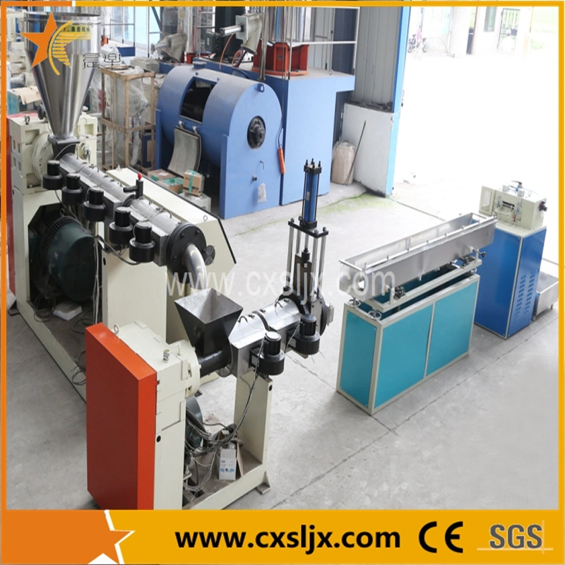 PE/PP/PVC Two Stage Waste Recycling/Granulating/Pelletizing Line