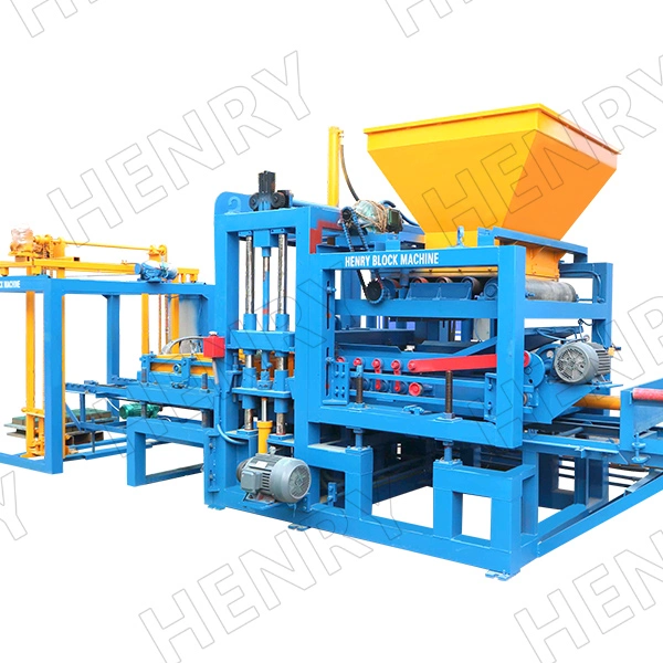 High quality/High cost performance  Hydraulic Fully Automatic Block Making Machine Paving Machine in Africa
