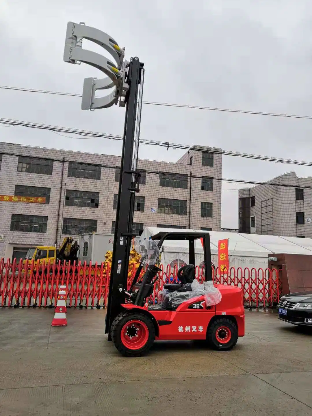 Hangcha 3ton Gabelstapler mit Seitenverschiebung Cpcd30 Industrial Lift Truck