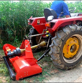 Heavy Tractor Tow Behind Flail Mower