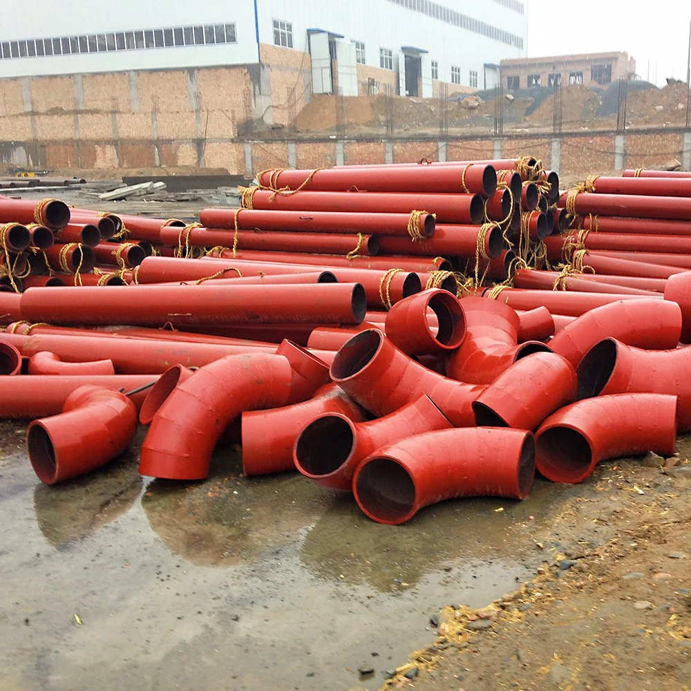 Tubo compósito industrial de cerâmica e Sellling quente resistente ao desgaste para uma instalação fácil E construção