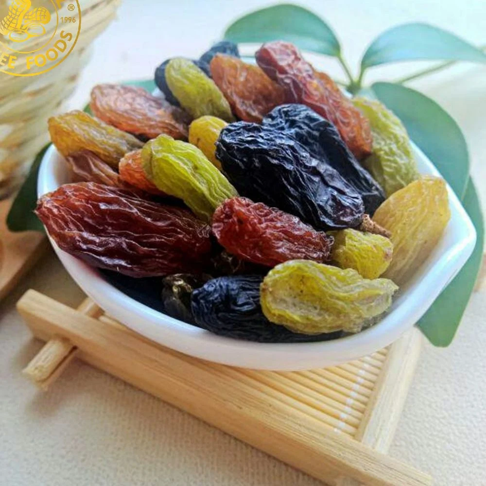 Multi-Colors Raisins/Sweet/Fresh/Bright-Colored/Snacks Food From China Dried Fruit