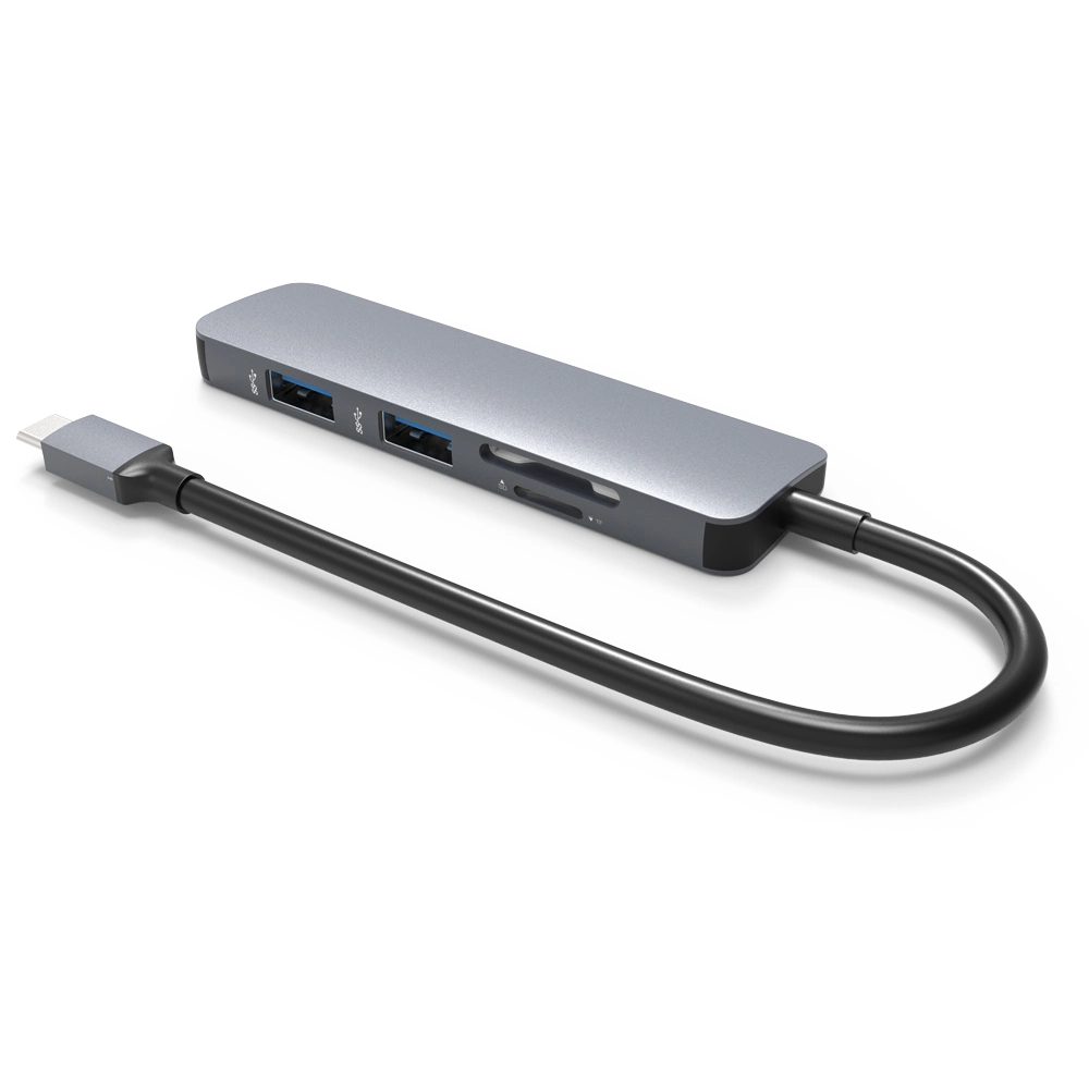 2Port USB 3,0 und SD/MMC/TF/Mini SD-Kartenleser 1*HDMI Hub