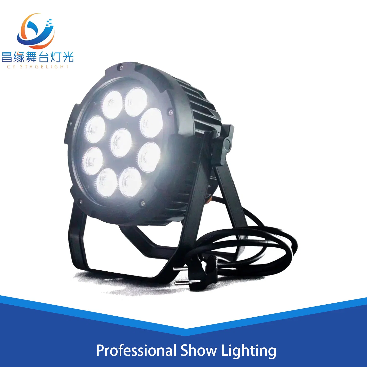 IP65 Wedding Stage Lighting Wireless Waterproof Battery Flat PAR Light