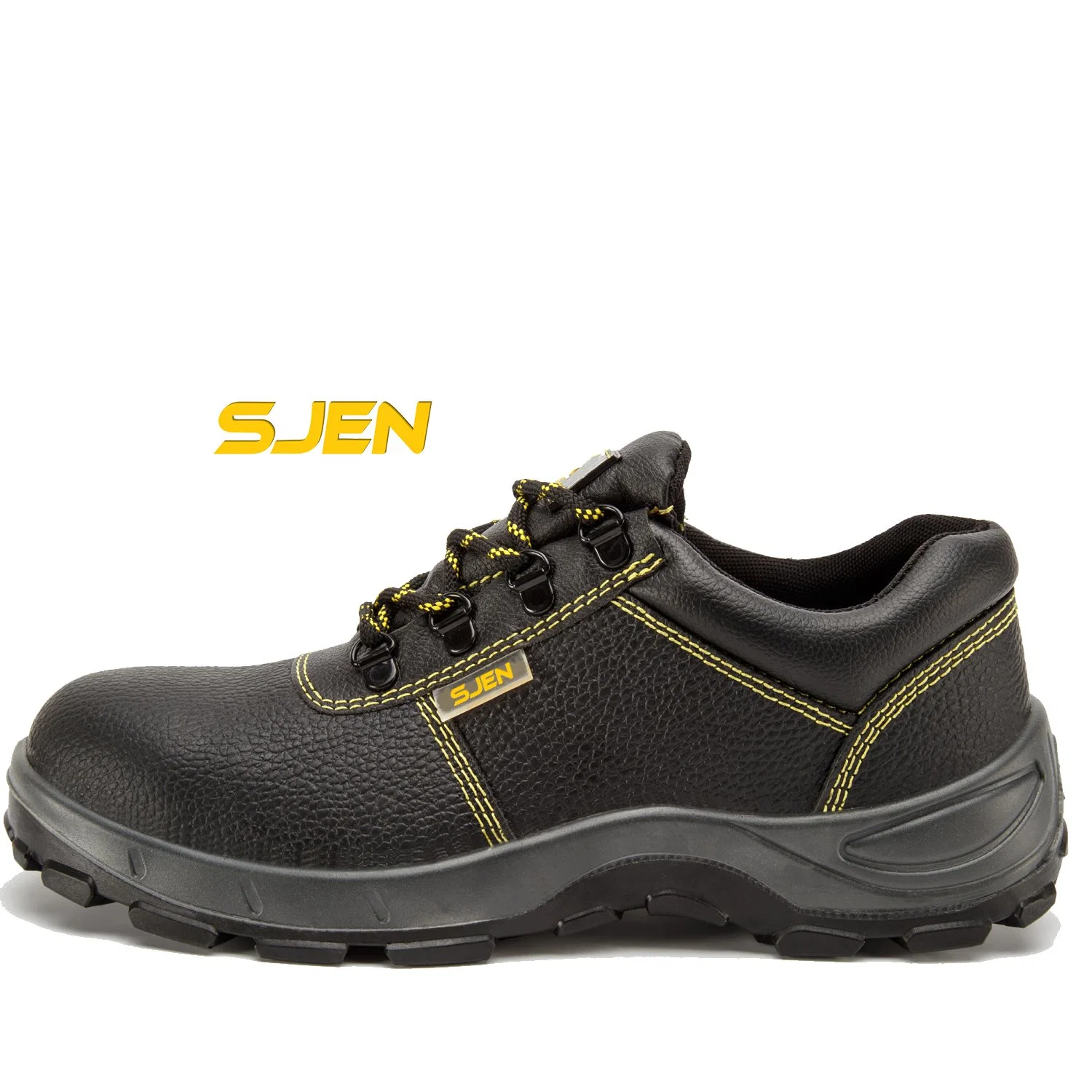 Ssa003 in Stock Outdoor Low Cut Stylish Safety Shoes with Genuine Leather Upper Safety Shoes