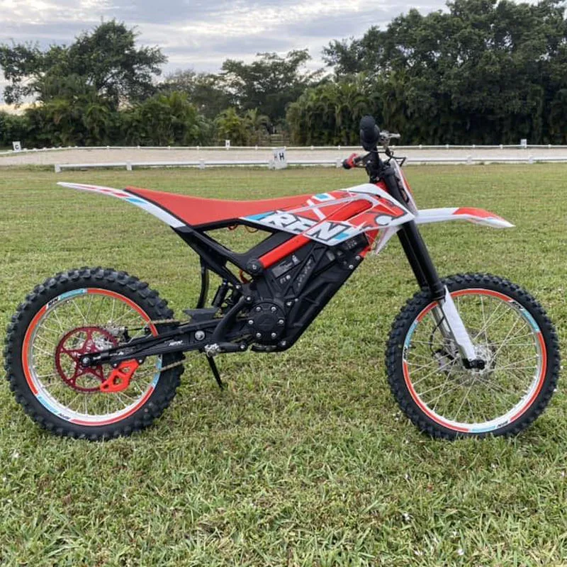 Motocicleta off-road Apollo Rfn Ares Rally PRO 74V/ 35ah Max. 11kw de potencia Racing miedo nada motocicleta eléctrica adulto