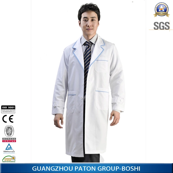 Bonito uniforme de enfermera, diseño de uniforme médico batas blancas