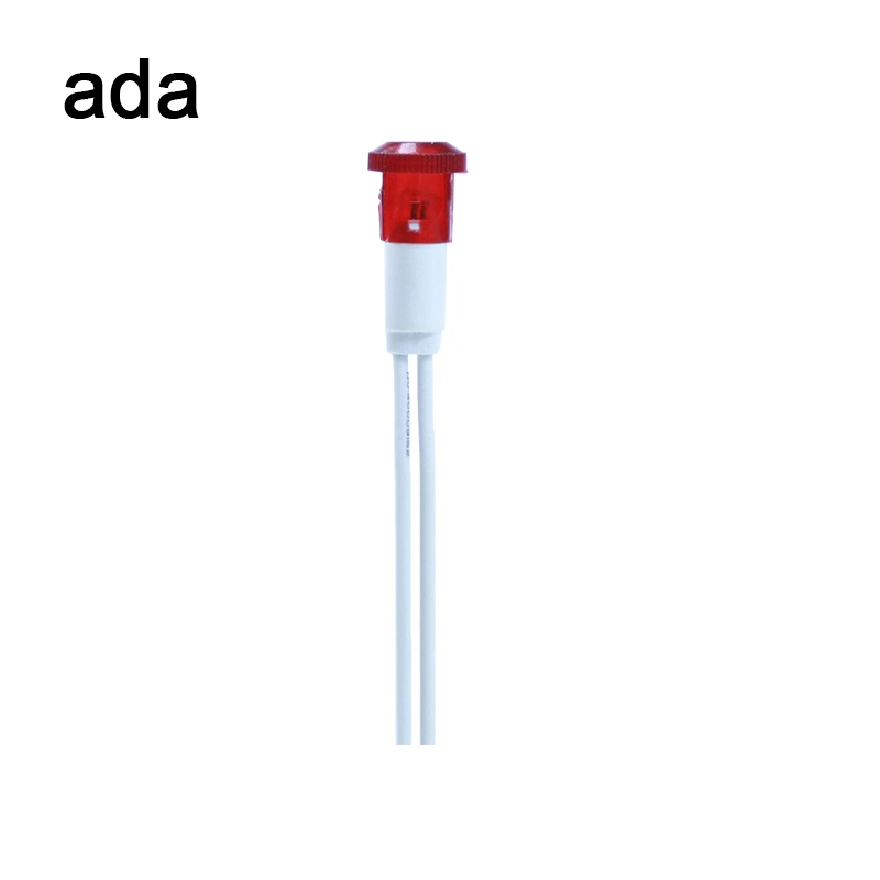 High Brightness 10mm Dia. Plastic Lamp 24V Indicator