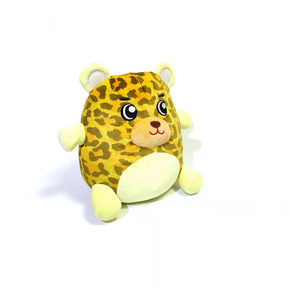 Leopard Squishy Soft Plush Stuffed Wholesale Made Custom OEM Children Toys