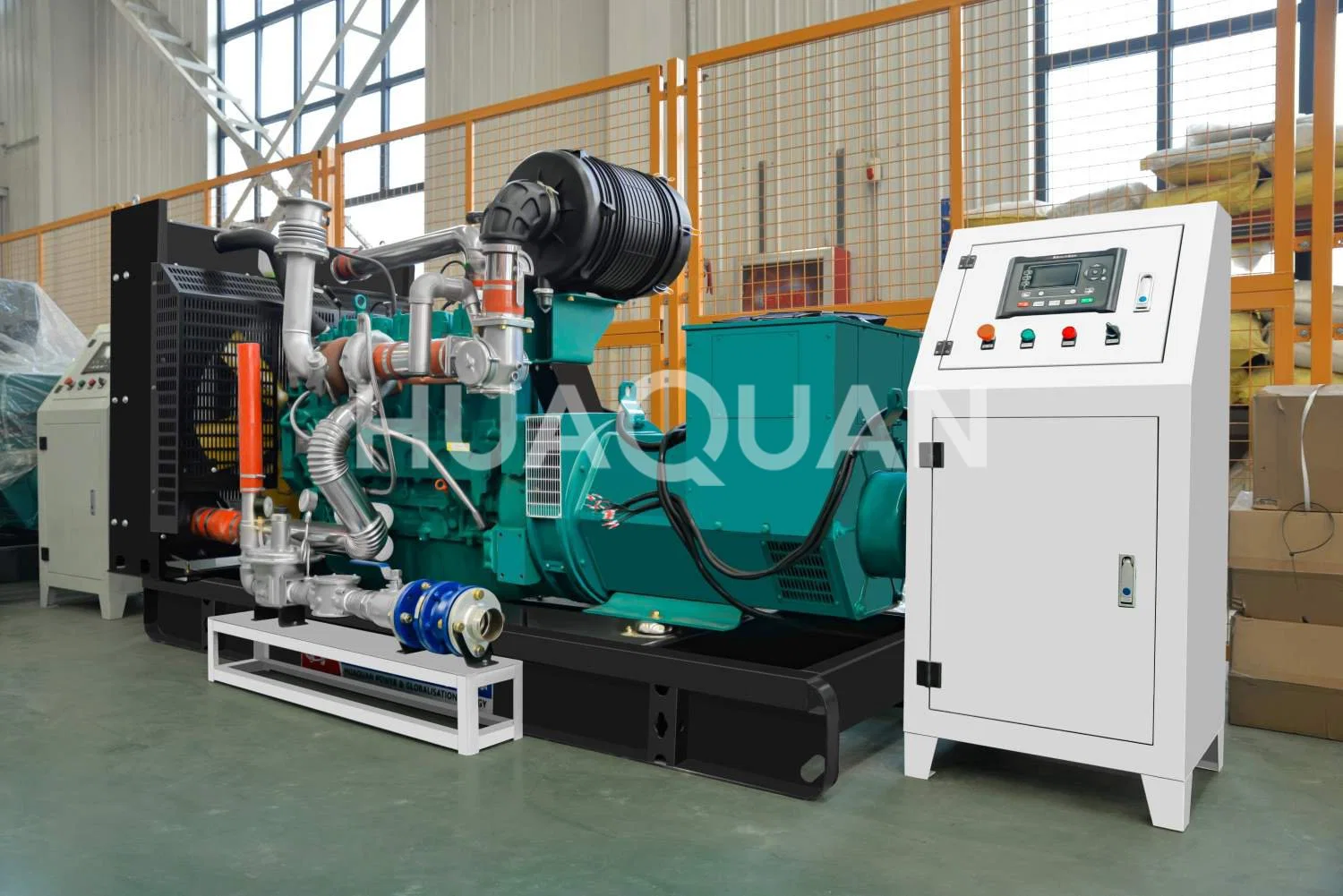 Open Frame Weichai Engine 200kw/250kVA CNG/LNG/Natural Gas Power Generator